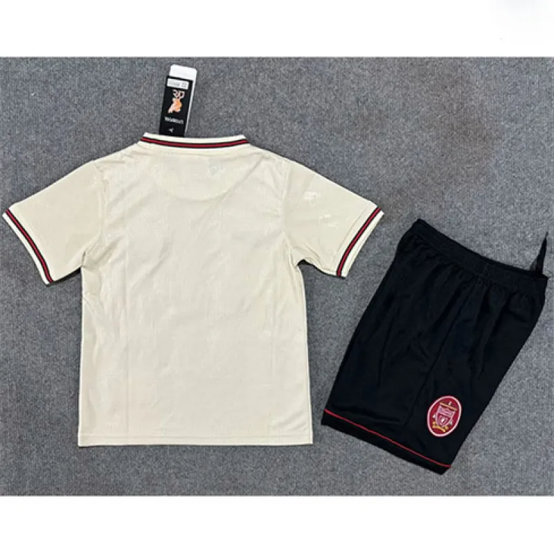 Liverpool 1996/97 Retro - Auswärts - Kinder - Trikot - Weiß