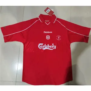 Liverpool 2000/02 Retro - Heim - Trikot - Rot