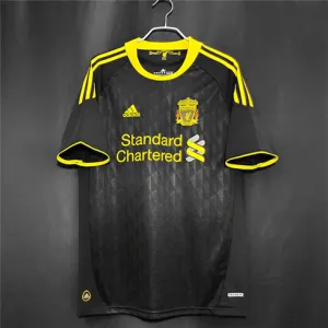 Liverpool 2010/11 Retro - Drittes Trikot - Schwarz