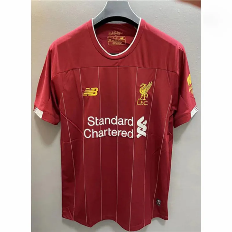 Maillot du domicile rétro de Liverpool 2019 - Rouge