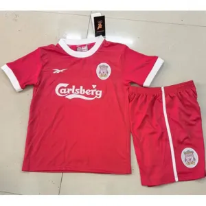 Liverpool 1997/98 Retro - Heim - Kinder - Trikot - Rot