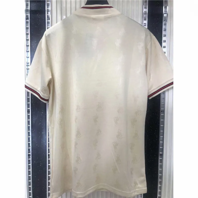 Liverpool 1996/97 Retro-Auswärts-Trikot - Weiß