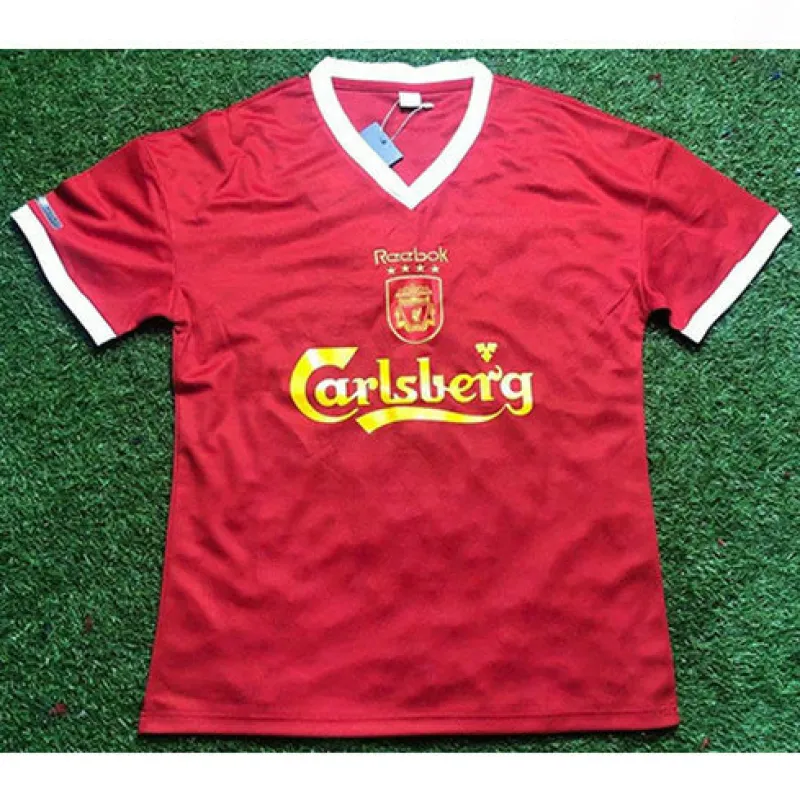 Liverpool 2000/01 Retro-Heim-Trikot - Rot