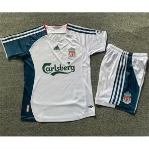 Liverpool 2006/07 Retro - Auswärts - Kinder - Trikot - Weiß