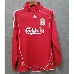 Liverpool 2006 - 08 Retro - Heim - Langarm - Trikot - Rot