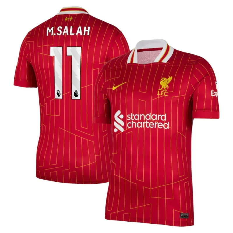 Camiseta de campo de Liverpool 2024/25 de Salah - Rojo