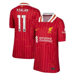 Salahs Liverpool 2024/25 Heim - Kinder - Trikot - Rot