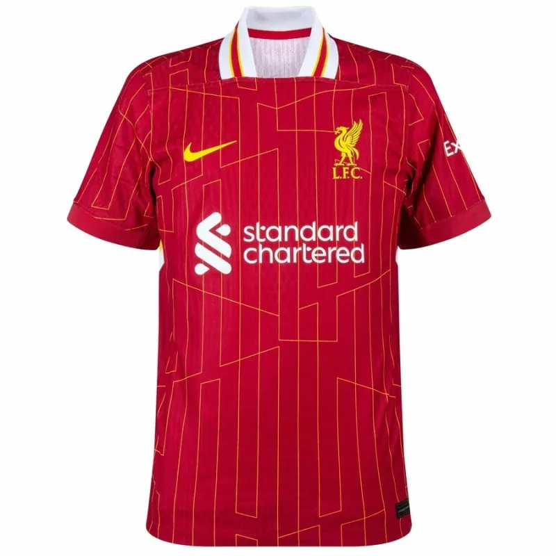 Set di maglia per bambini home di Liverpool 2024/25 di Darwin - Rosso