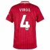 Virgils Liverpool 2024/25 Heim - Trikot - Rot