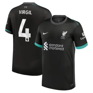 Virgils Liverpool 2024/25 Auswärts - Trikot - Waldgrün