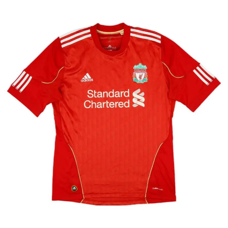 Steven Gerrard Liverpool 2010-12 Retro Heimtrikot - Rot