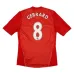 Steven Gerrard Liverpool 2010-12 Retro Heimtrikot - Rot