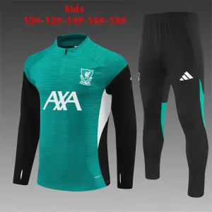 Liverpool 2025/26 Kinder Sportanzug Grün