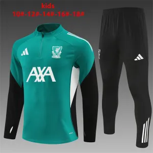 Liverpool 2025/26 Kinder Sportanzug Grün