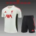 Liverpool 2025/26 Kinder Trainingsanzug Cremeweiß