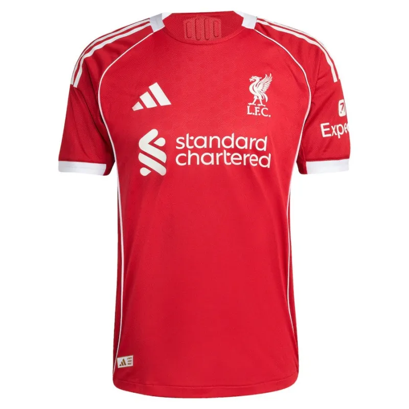 Maglia casa versione giocatore Liverpool 2025/26