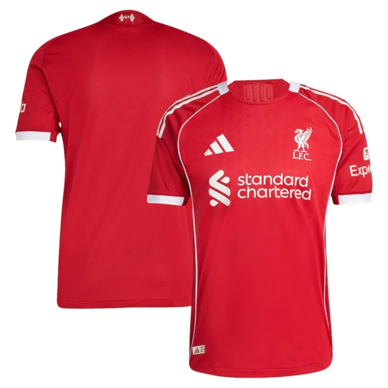 Maglia casa versione giocatore Liverpool 2025/26