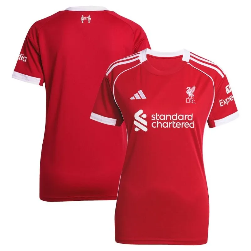 Liverpool 2025/26 Maglia home femminile 2025/26 - Rosso