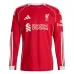 Liverpool 2025/26 Maillot domicile à manches longues - Rouge