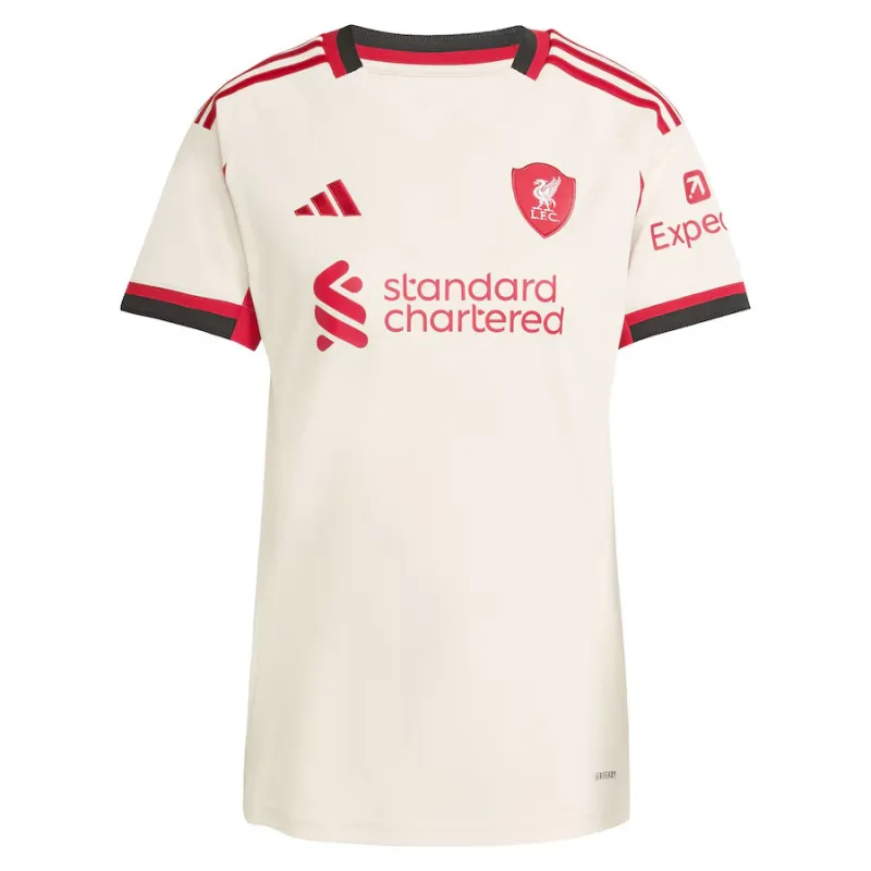 Liverpool 2025/26 Women's Away Jersey - White