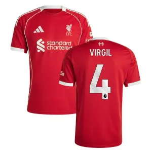 Liverpool VIRGIL 2025/26 Camiseta de casa - Rojo