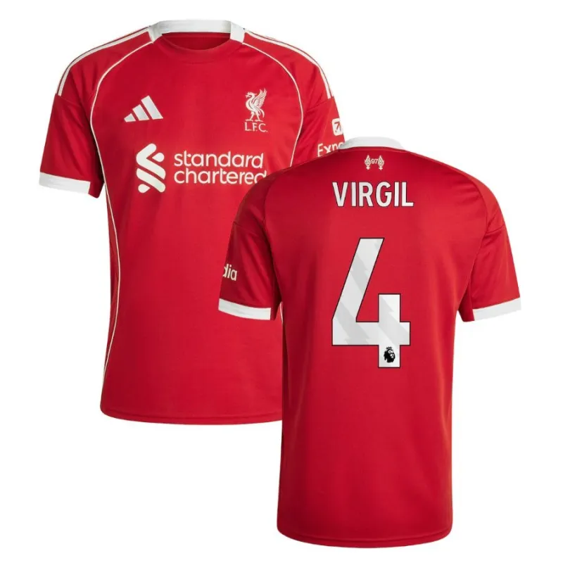 Liverpool VIRGIL 2025/26 Camiseta de casa - Rojo
