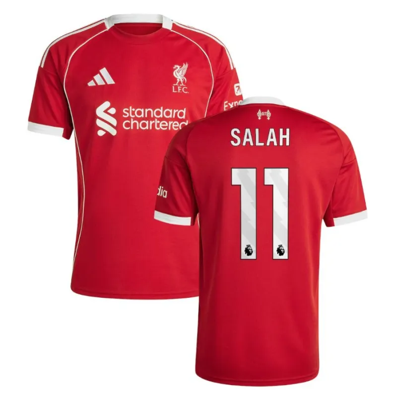 Liverpool SALAH 2025/26 Maillot domicile - Rouge