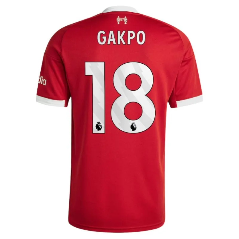 Liverpool GAKPO 2025/26 Home Jersey - Red