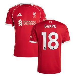 Liverpool GAKPO 2025/26 Camiseta de casa - Rojo
