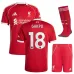 Liverpool GAKPO 2025/26 Ensemble de maillot domicile pour enfants - Rouge