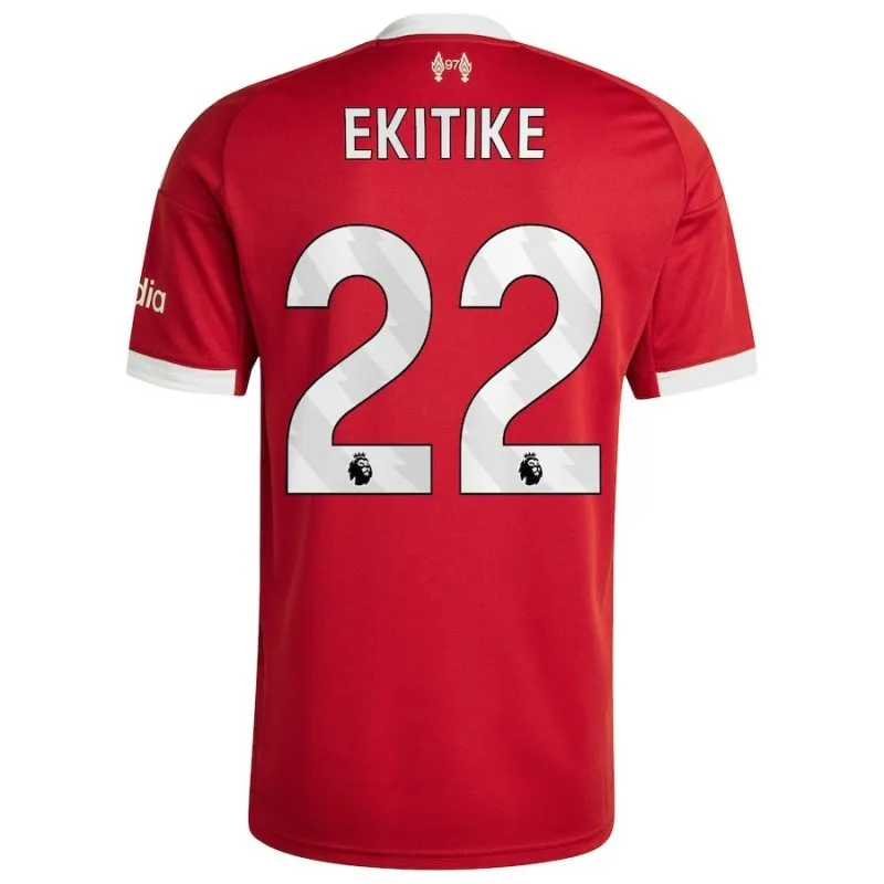Liverpool EKITIKE 2025/26 Maillot Domicile - Rouge