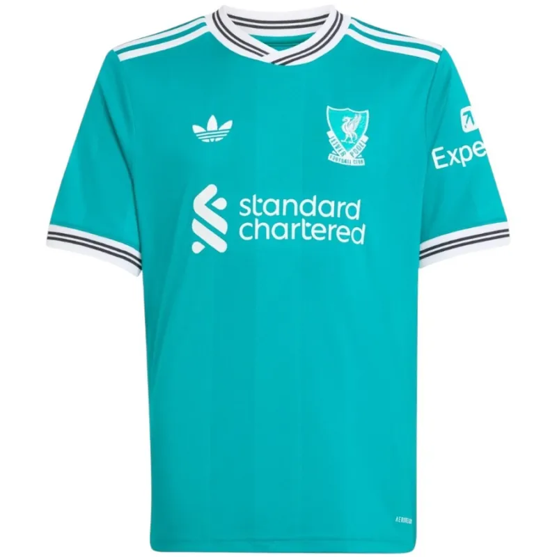 Liverpool 2025/26 Third Kids' Jersey - Green
