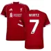 Liverpool WIRTZ 2025/26 Camiseta Local Infantil - Roja