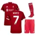 Liverpool WIRTZ 2025/26 Camiseta Local Infantil - Roja