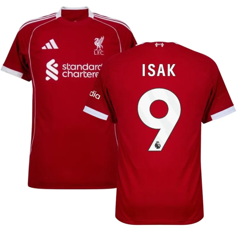 Liverpool ISAK 2025/26 Maglia Casalinga Bambini - Rossa