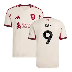 Liverpool ISAK 2025/26 Camiseta Visitante - Blanca