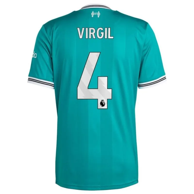 Liverpool VIRGIL 2025/26 Dritttrikot - Grün