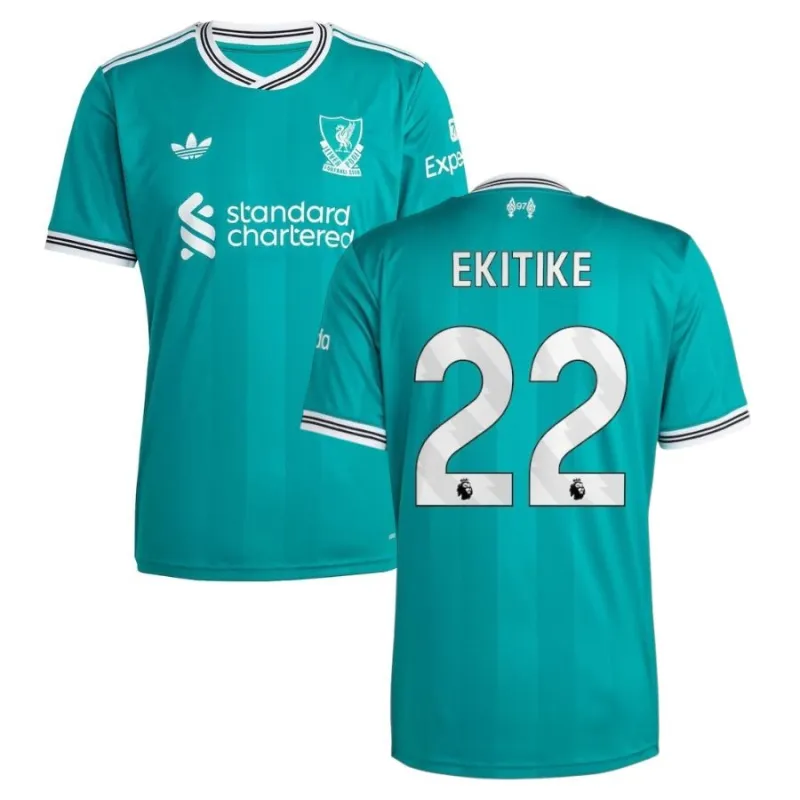 Liverpool EKITIKE 2025/26 Dritttrikot - Grün
