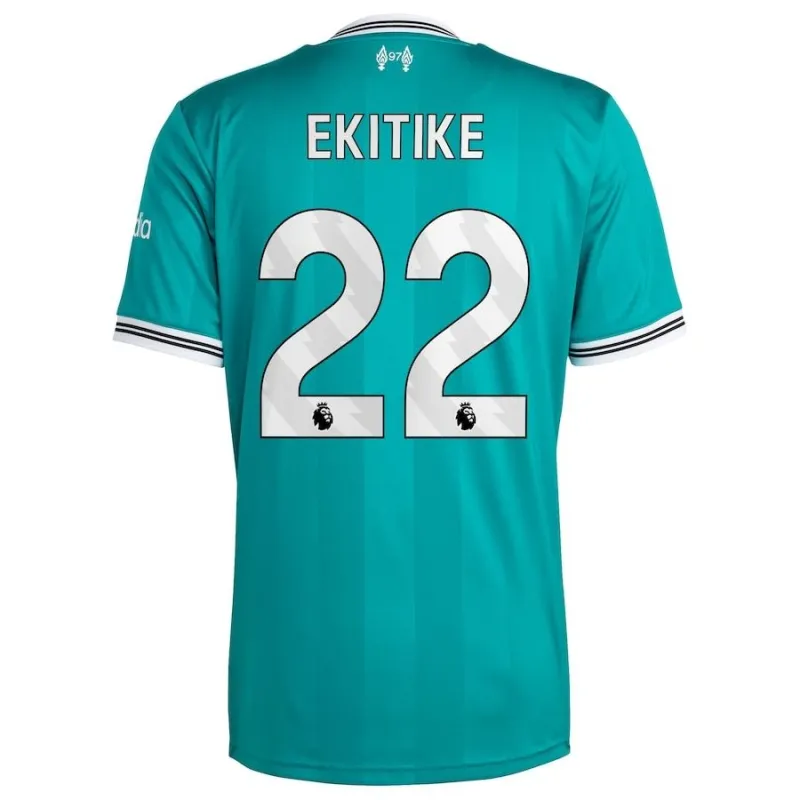 Liverpool EKITIKE 2025/26 Dritt Kindertrikot - Grün