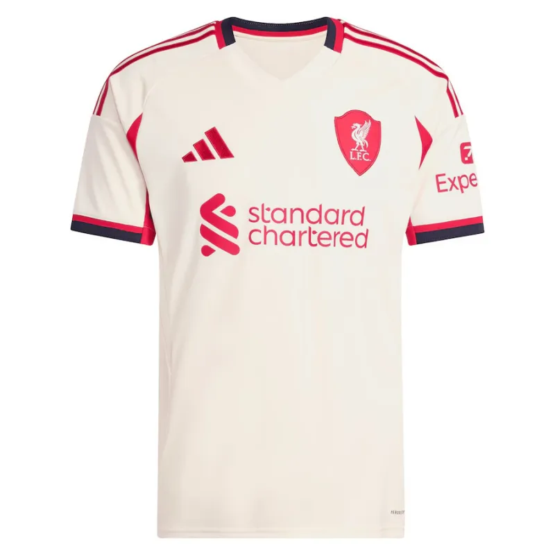 Liverpool WIRTZ 2025/26 Auswärts Kindertrikot Set - Weiß