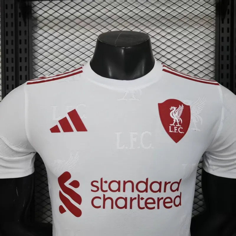 Liverpool Spieler-Trikot Sonderedition 2025/26 - Weiß