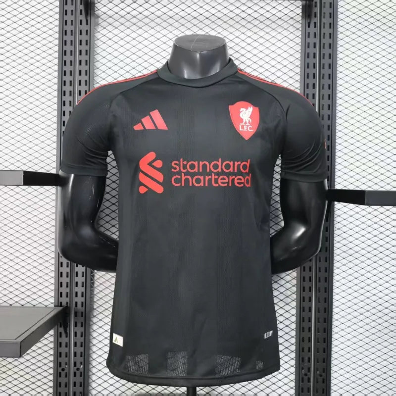 Liverpool Spieler-Trikot Sonderedition 2025/26 - Schwarz
