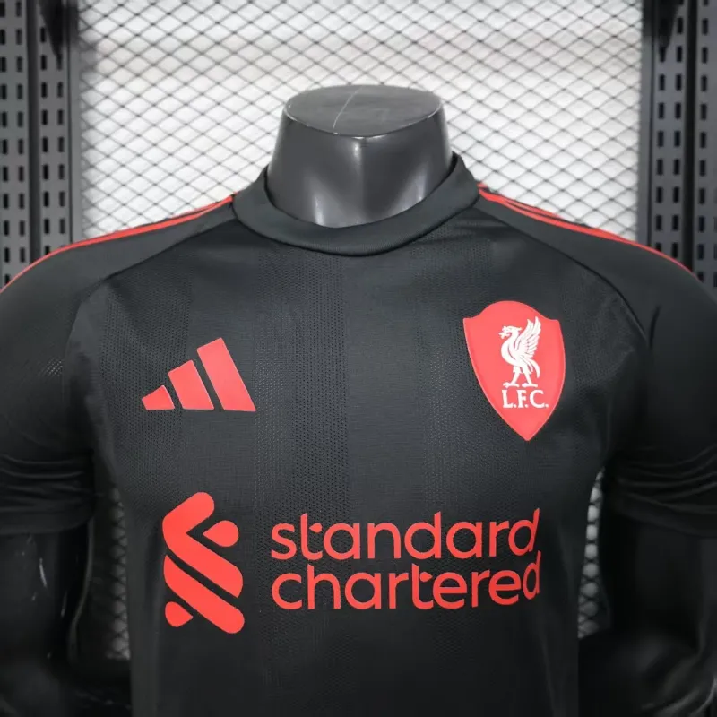 Liverpool Spieler-Trikot Sonderedition 2025/26 - Schwarz