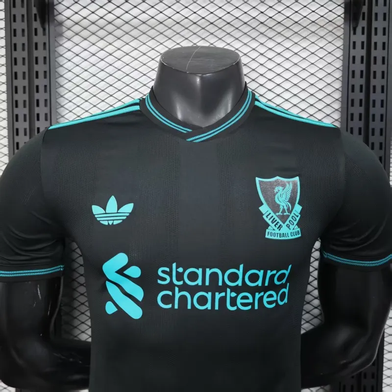 Liverpool Spieler-Trikot Sonderedition 2025/26 - Schwarz