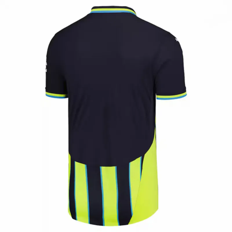 Manchester City 2024/25 Auswärtemmaillot - Schwarz/Grün