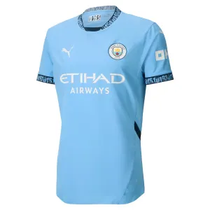 Manchester City 2024/25 Heimspielermodel-Trikot - Blau
