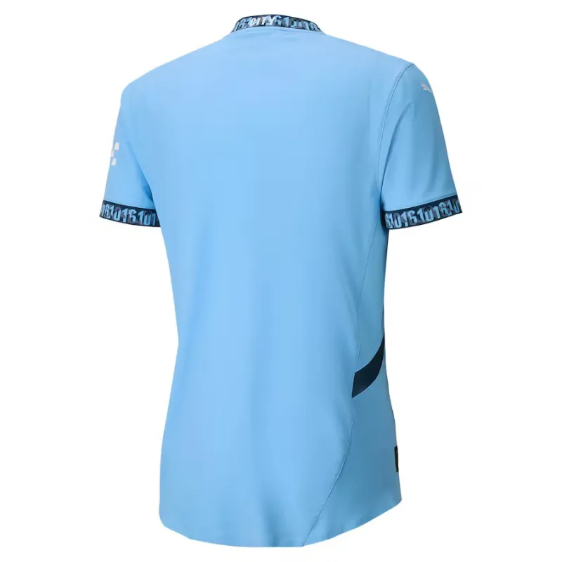 Manchester City 2024/25 Home Player Version Jersey - Blue