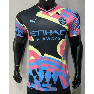 Manchester City 2024/25 Drittes Spielermodel-Trikot - Schwarz/Blau