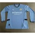 Manchester City 2024/25 Home Long-Sleeved Jersey - Blue