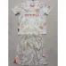Manchester City Kids' Goalkeeper Jersey and Shorts 2024/25 - White